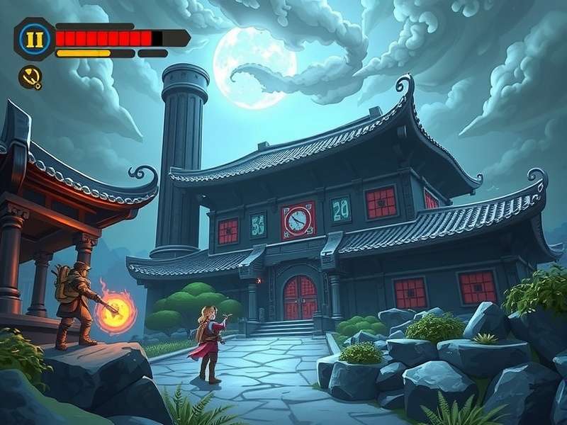 Fortune Fortress Battle Scene